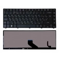 Клавиатура Acer Aspire 3750, 4535, 4540, 4736, 4740, 4741, 4745, 4935, 5935, 5940, 5942, TimeLineX 3410, 3810, 3811, 3820, 4250, 4251, 4410, 4551, 4553, 4625, 4810, 4820, eMachines D440, D528, D640, D728, D730, D732 Черная, с подсветкой