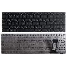 Клавиатура Asus G56J, N550J, N56D, N56J, N56V, N750J, N76V, Q550L, R500V, R505, ZenBook U500V, 0KNB0-6621RU00 Чёрная, без рамки