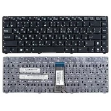 Клавиатура Asus Eee PC 1201, 1201H, 1201HA, 1201HAB, 1201HAG, 1201K, 1201N, 1201NL, 1201P, 1201PN, 1201T, 1215, 1215B, 1215BT, 1215N, 1215P, 1215PED, 1215PN, 1215T, 1225, 1225B, 1225C, U20, U20A, U24A, U24E, UL20A, UL20, Lamborghini VX6S Черная, без рамки