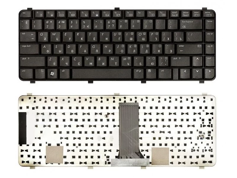 Клавиатура для ноутбука HP 511, 515, 516, 610, 615, Compaq 6530s, 6531s, 6535s, 6730s, 6731s, 6735s черная