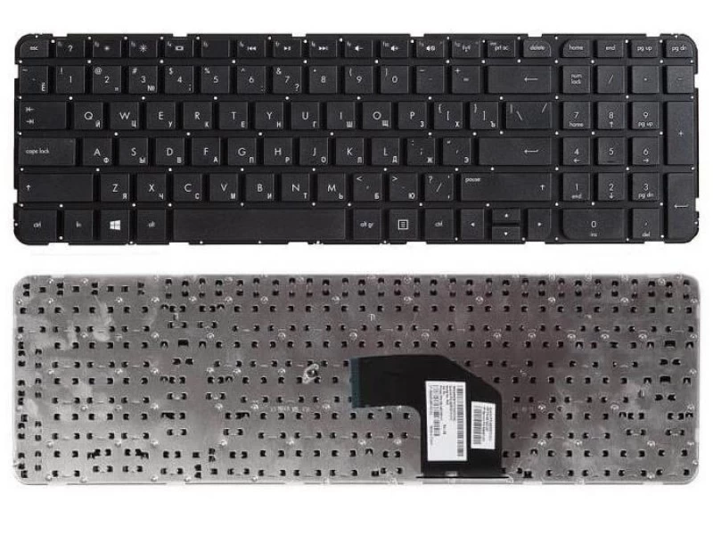 Клавиатура для ноутбука HP Pavilion G6-2000, G6-2100, G6-2200, G6-2300 Черная, без рамки