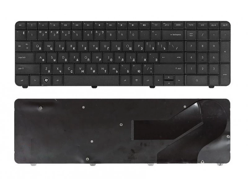 Клавиатура для ноутбука HP G72, G72-100, G72-200, G72-a00, G72-b00, G72-c00 Чёрная