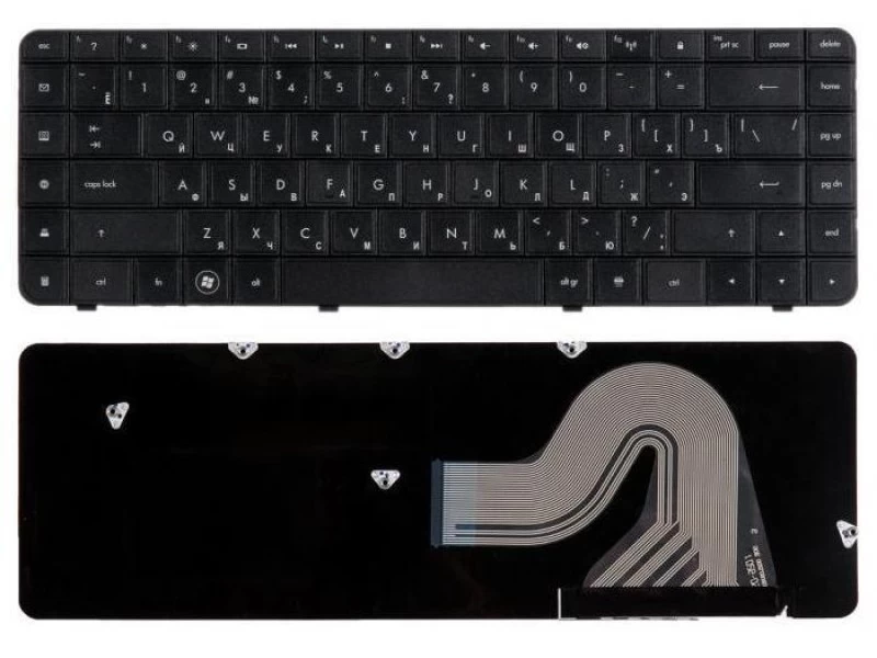 Клавиатура для ноутбука HP G56, G62, Compaq Presario CQ56, CQ62 Чёрная