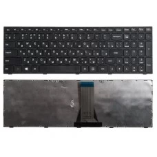 Клавиатура Lenovo Flex 2 15, 2 15D, IdeaPad 300-15IBR, 300-15ISK, 300-17ISK, B50-30, B50-45, B50-70, B50-80, G50-30, G50-45, G50-70, G50-75, G50-80, G70-70, S500, Z50-70, Z50-75, Z70-80 Черная, с рамкой