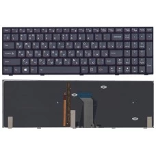 Клавиатура Lenovo IdeaPad Y500, Y500N, Y500NT, Y510, Y510P, Y590, Y590N, 25-205474 чёрная, с подсветкой