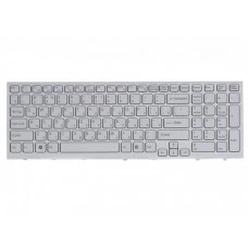 Клавиатура Sony Vaio VPC-EB, VPCEB, A1773537A белая, с рамкой