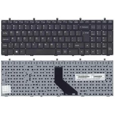 Клавиатура DNS 0123975, 0164801, 0164802, 0170720, 0170727, 0170728, 0801482, Clevo W350, W370, W650, W655, W670 Черная, без рамки