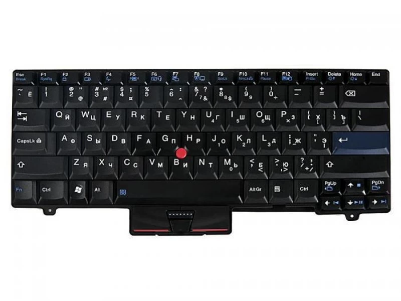 Клавиатура для ноутбука Lenovo ThinkPad L410, L412, L420, L421, L510, L512, L520, SL300, SL400, SL400C, SL410, SL500, SL500C, SL510 Черная