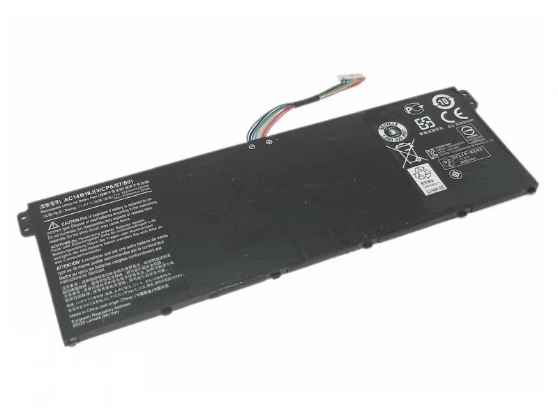 Аккумулятор, батарея для ноутбука Acer Aspire A315-21, A315-31, A315-51, A315-53G, E5-771, ES1-511, ES1-531, ES1-571, ES1-711, Chromebook CB5-311, CB5-571, Extensa 2508, 2519, 2530, Packard Bell EasyNote LG71-BM Li-Ion 36Wh, 11.4V High Copy