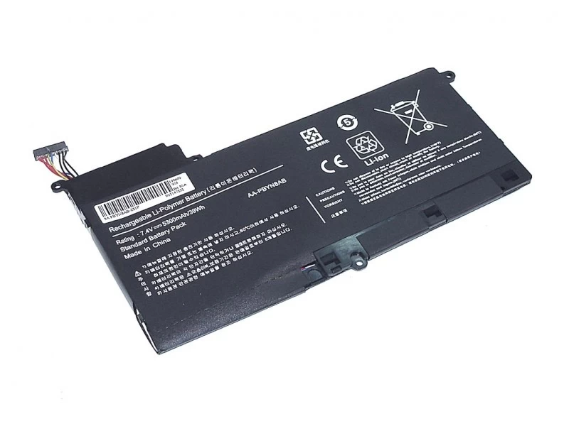 Аккумулятор, батарея для ноутбука Samsung Ultra NP530U4B, NP530U4C, NP535U4C 5300mAh, 7.4V OEM