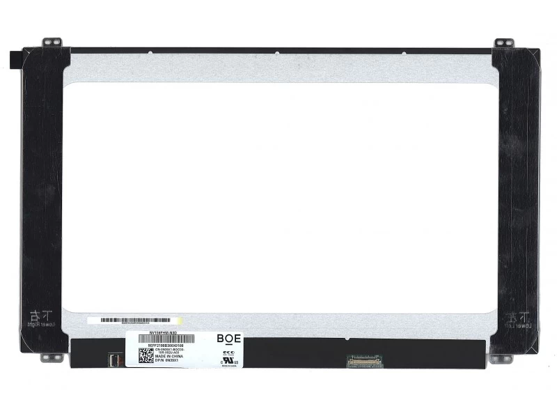 Матрица, экран, дисплей для ноутбука 15.6" NV156FHM-N3D 1920x1080 (Full HD), ADS, 30pin eDP, Slim, Матовая
