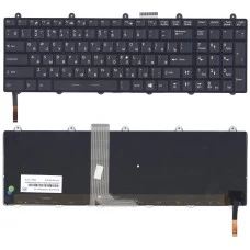 Клавиатура MSI GE60, GE70, GP60, GP70, GT60, GT70, GX60, GX70, GT780, GT783, MS-1755, MS-1756, MS-1757, MS-1758, MS-1762, MS-175A, Clevo P170EM, P370EM, P570WM, DNS 0161713, 0164927, 0164928, 0165408 Черная, с рамкой, с подсветкой