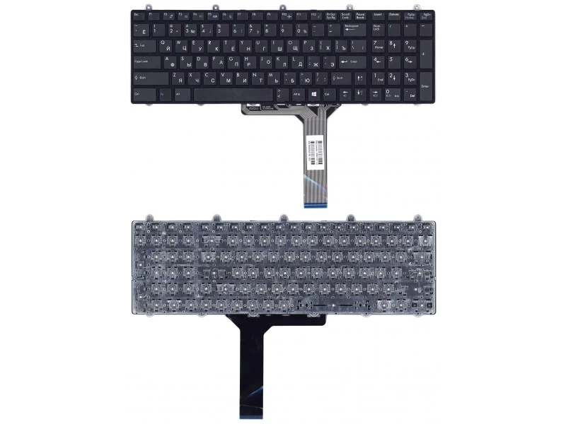 Клавиатура для ноутбука MSI Titan GT80, GT80S, GT83, GT83VR, 7RE, 7RF, MS-1814, MS-1815 Черная