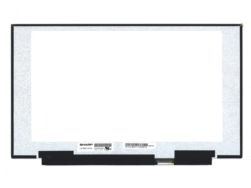 Матрица, экран, дисплей для ноутбука 15.6" LQ156M1JW18 1920x1080 (Full HD), IPS, 40pin eDP, Slim, Матовая