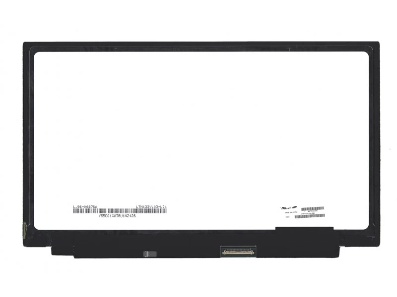 Матрица, экран, дисплей для ноутбука 13.3" LTN133YL03-P01 3200x1800 (QHD+), PLS, 40pin eDP, Slim, Глянцевая