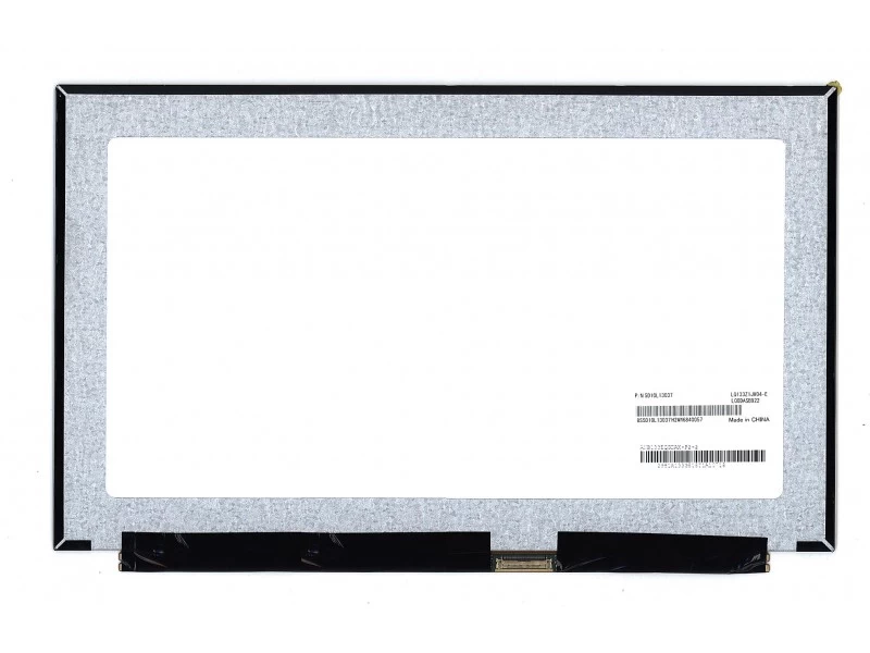 Матрица, экран, дисплей для ноутбука 13.3" LQ133Z1JW04-E 3200x1800 (QHD+), IPS, 40pin eDP, Slim, Матовая