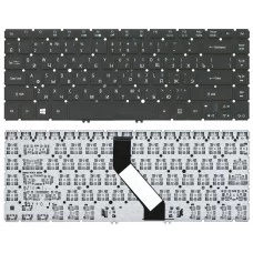 Клавиатура Acer Aspire M3-481, M5-481, R3-431, R3-471, V5-431, V5-471, V5-472, V5-473, V7-481, V7-482 Черная, без рамки, с подсветкой