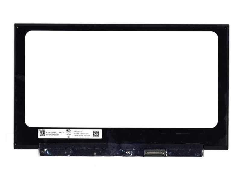 Матрица, экран, дисплей для ноутбука 13.3" N133HCN-EA1 1920x1080 (Full HD), AAS, 40pin eDP, Slim, Матовая