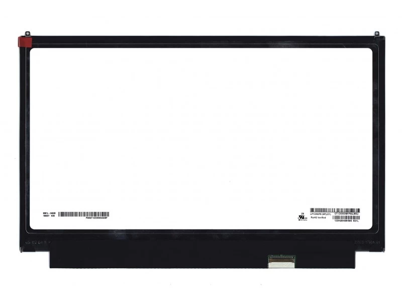 Матрица, экран, дисплей для ноутбука 13.3" LP133WF5(SP)(C1), LP133WF5 (SP)(C1), LP133WF5-SPC1 1920x1080 (Full HD), IPS, 40pin eDP, Slim, Глянцевая