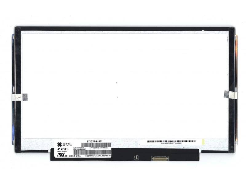 Матрица, экран, дисплей для ноутбука 13.3" NT133WHM-N21 1366x768 (HD), TN, 30pin eDP, Slim, Матовая