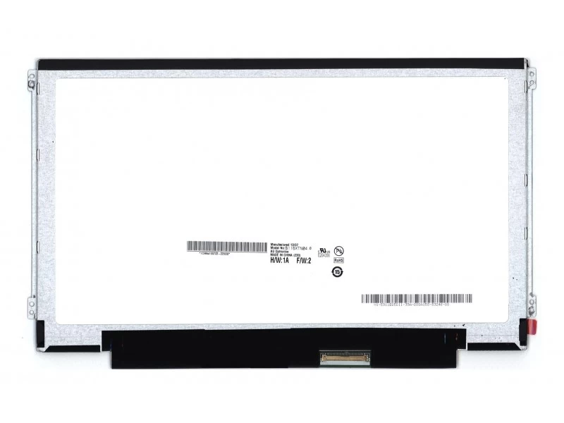 Матрица, экран, дисплей для ноутбука 11.6" B116XTN04.0 HW:1A 1366x768 (HD), TN, 40pin, Slim, Глянцевая