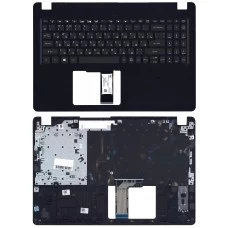Клавиатура + топ-панель Acer Asipre A315-42, A315-42G, A315-54, A315-54G, 6B.HF8N2.005 Черная