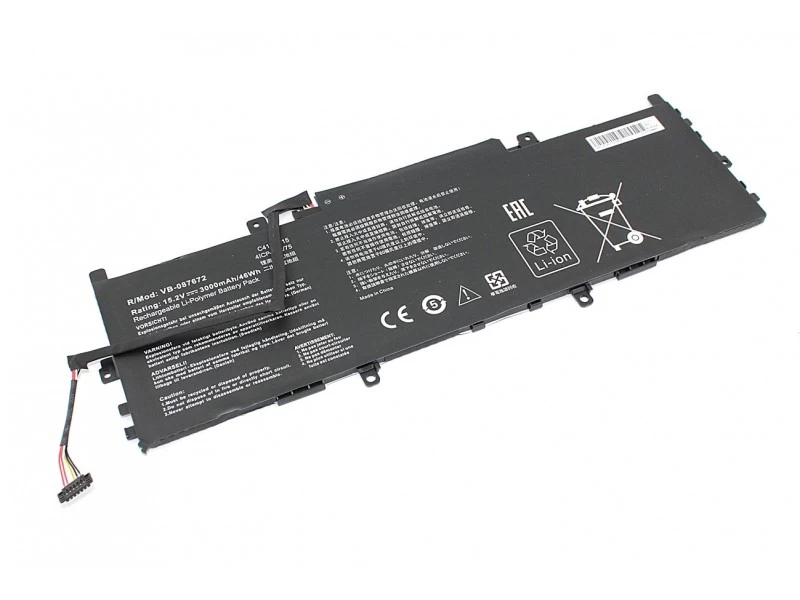 Аккумулятор, батарея для ноутбука Asus ZenBook 13 UX331FN, UX331UA, UX331UN, ZenBook U3100FN, U3100UN Li-Pol 3000mAh, 15.2V OEM