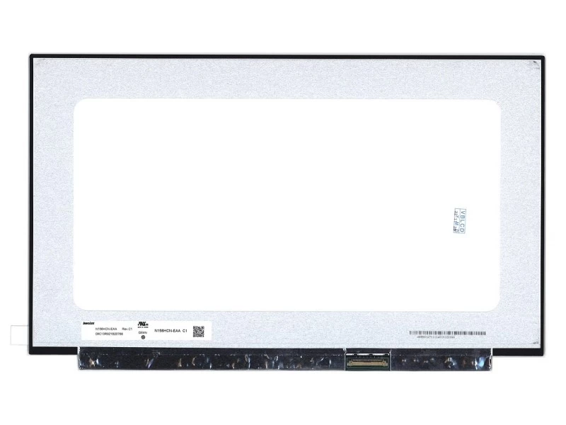 Матрица, экран, дисплей для ноутбука 15.6" N156HCN-EAA 1920x1080 (Full HD), AAS, 40pin eDP, Slim, Матовая