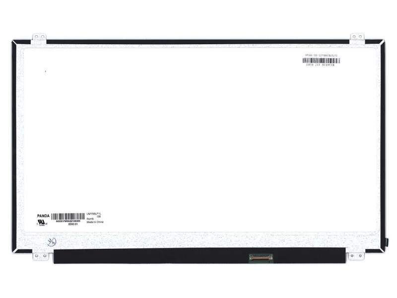 Матрица, экран, дисплей для ноутбука 15.6" LM156LF1L08 1920x1080 (Full HD), FFS, 30pin eDP, Slim, Матовая