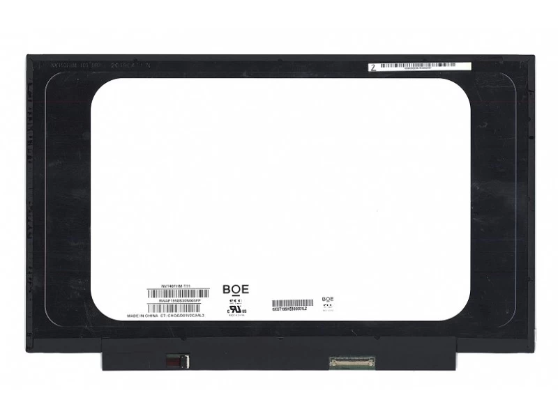 Матрица, экран, дисплей для ноутбука 14.0" NV140FHM-T11 1920x1080 (Full HD), ADS, 40pin eDP, Slim, Матовая