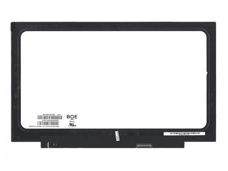 Матрица, экран, дисплей для ноутбука 14.0" NV140FHM-N64 1920x1080 (Full HD), ADS, 30pin eDP, Slim, Матовая