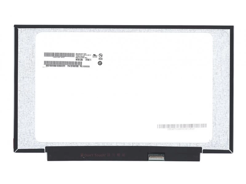 Матрица, экран, дисплей для ноутбука 14.0" B140HAN03.0 1920x1080 (Full HD), AHVA, 30pin eDP, Slim, Глянцевая