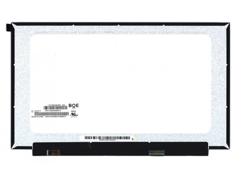 Матрица, экран, дисплей для ноутбука 15.6" NT156WHM-N35 V8.0 1366x768 (HD), TN, 30pin eDP, Slim, Глянцевая