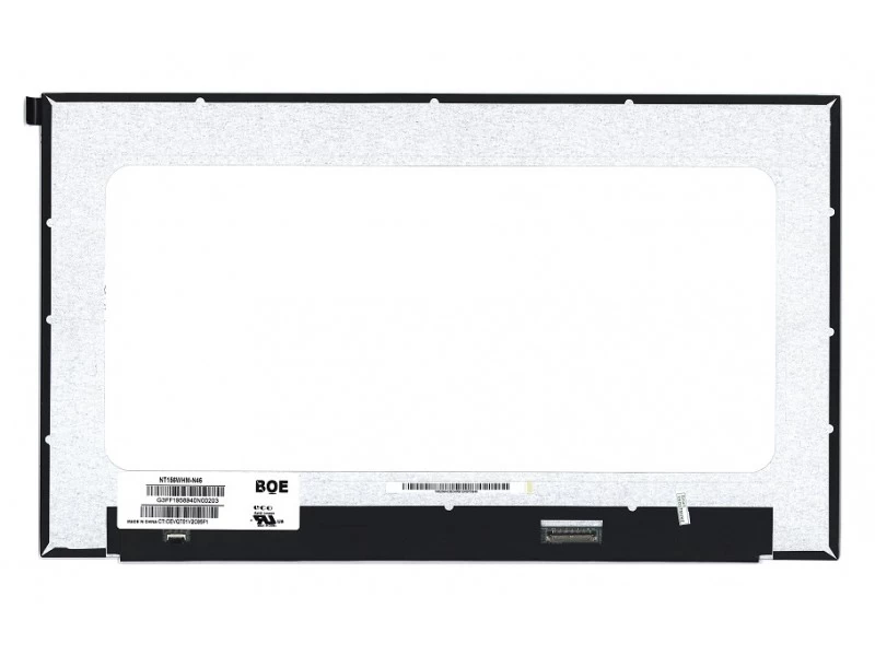 Матрица, экран, дисплей для ноутбука 15.6" NT156WHM-N46 1366x768 (HD), TN, 30pin eDP, UltraSlim, Матовая