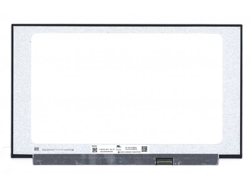 Матрица, экран, дисплей для ноутбука 15.6" N156HGA-EA3 Rev.C2 1920x1080 (Full HD), TN, 30pin eDP, Slim, Матовая