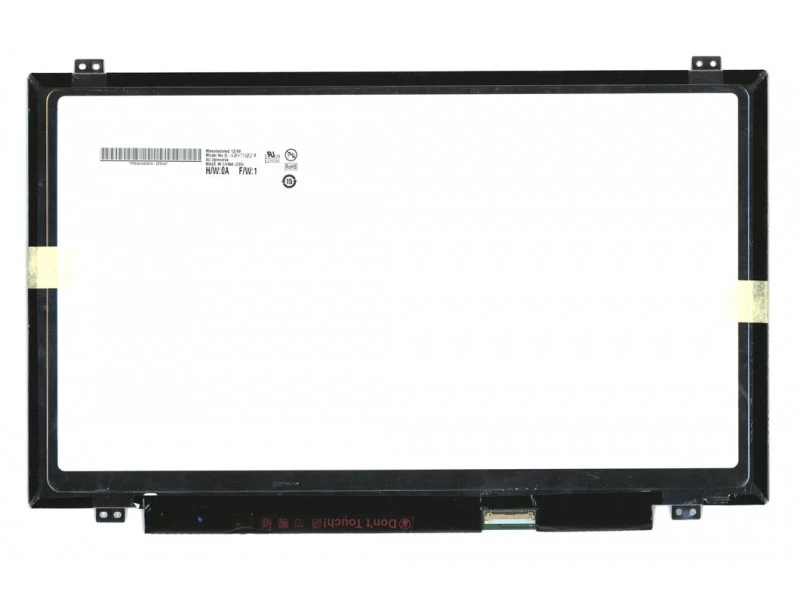 Матрица, экран, дисплей для ноутбука 14.0" B140XTN02.6 1366x768 (HD), TN, 30pin eDP, Slim, Матовая