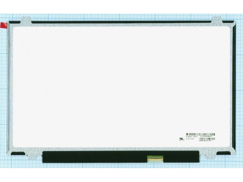 Матрица, экран, дисплей для ноутбука 14.0" LP140WH2(TP)(SH), LP140WH2 (TP)(SH), LP140WH2-TPSH 1366x768 (HD), TN, 30pin eDP, Slim, Глянцевая