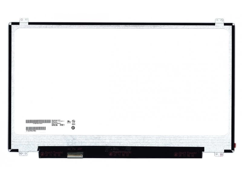 Матрица, экран, дисплей для ноутбука 17.3" B173HAN01.4 1920x1080 (Full HD), AHVA, 120Hz, 40pin eDP, Slim, Матовая