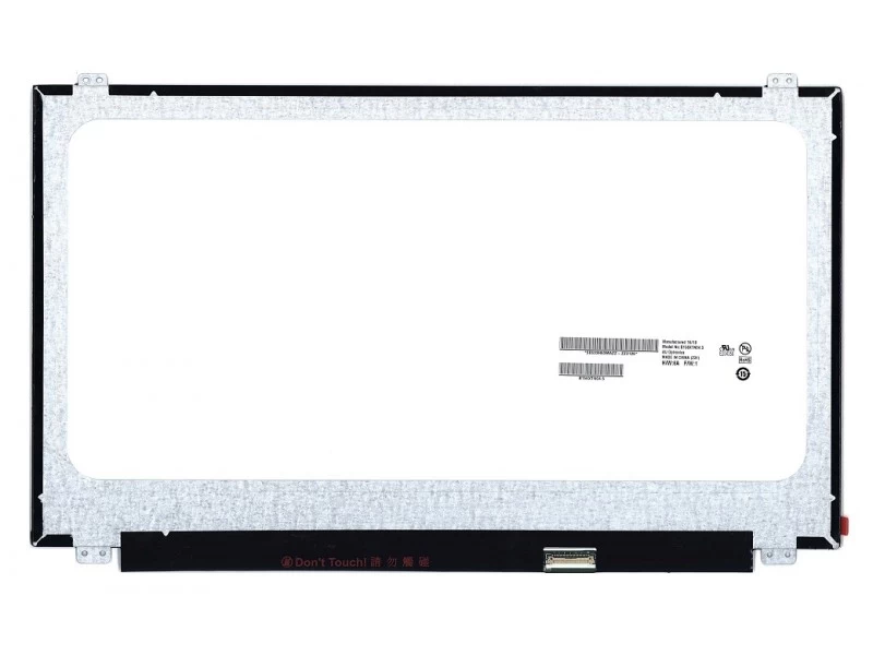 Матрица, экран, дисплей для ноутбука 15.6" B156XTN04.5 1366x768 (HD), TN, 30pin eDP, Slim, Глянцевая