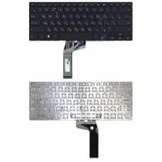 Клавиатура Asus VivoBook 14 R421EAY, R421EPY, R421IAY, R421UA, R421UF, R421UN, R421UQ, X411MA, X411N, X411QA, X411QR, X411UA, X411UF, X411UN, X411UQ, S14 S410UA, S410UF, S410UN, S410UQ, 9Z.NDABB.70R черная, без рамки