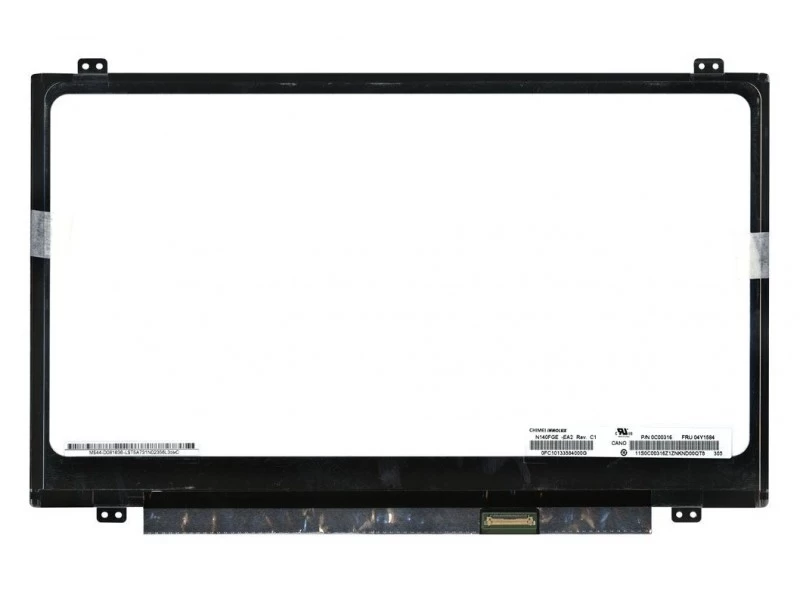 Матрица, экран, дисплей для ноутбука 14.0" N140FGE-EA2 1600x900 (HD+), TN, 30pin eDP, Slim, Матовая