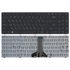 Клавиатура Lenovo IdeaPad 100-15IBD, 100-15IBY, 300-15IBR, 300-15ISK, 300-17ISK, B50-50, SN20J78592 Черная с рамкой