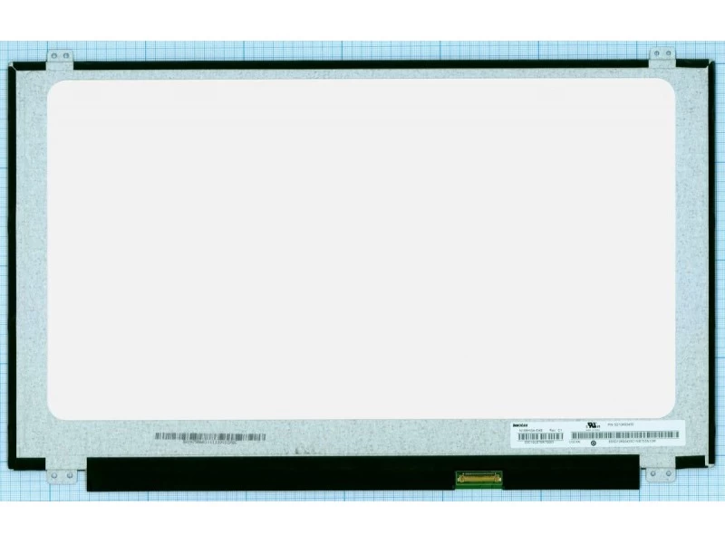 Матрица, экран, дисплей для ноутбука 15.6" N156HGA-EAB 1920x1080 (Full HD), TN, 30pin eDP, Slim, Матовая