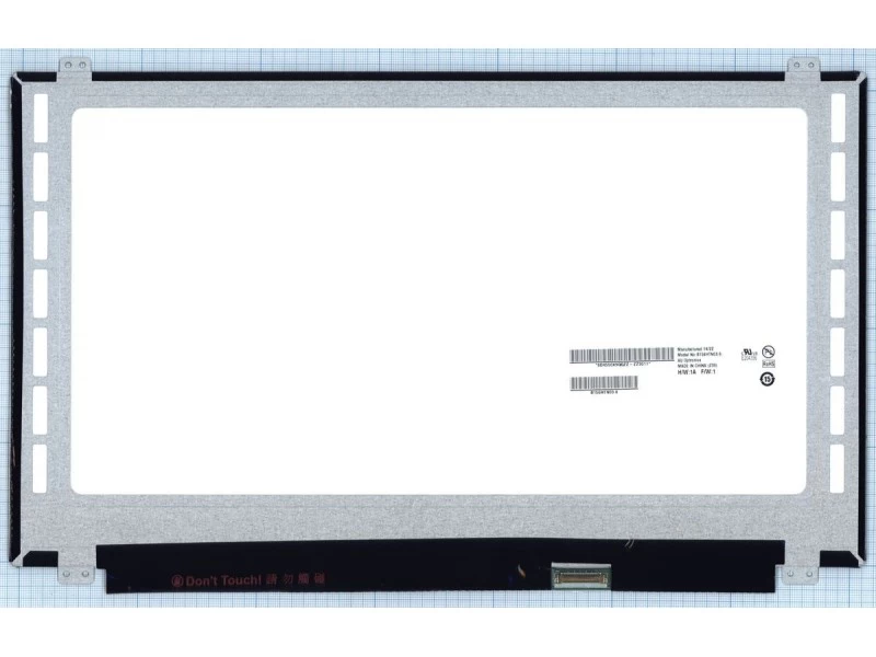 Матрица, экран, дисплей для ноутбука 15.6" B156HTN03.6 1920x1080 (Full HD), TN, 30pin eDP, Slim, Матовая