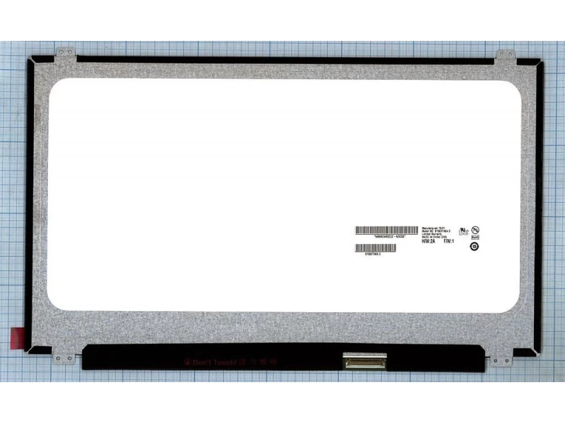 Матрица, экран, дисплей для ноутбука 15.6" B156XTN04.3 1366x768 (HD), TN, 40pin, Slim, Матовая