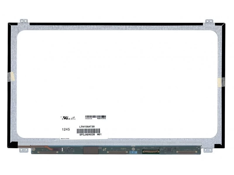 Матрица, экран, дисплей для ноутбука 15.6" LTN156AT30-H01 1366x768 (HD), TN, 40pin, Slim, Глянцевая