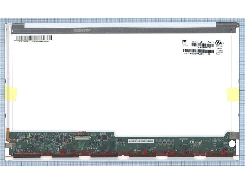 Матрица, экран, дисплей для ноутбука 15.6" N156B6-L07 1366x768 (HD), TN, 40pin, Глянцевая