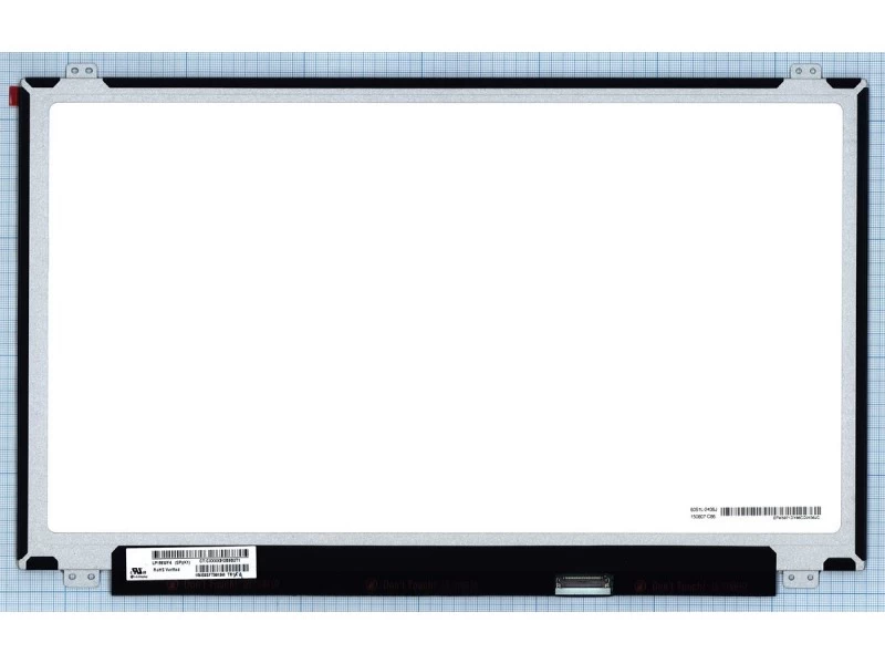Матрица, экран, дисплей для ноутбука 15.6" LP156WF4(SP)(K1), LP156WF4 (SP)(K1), LP156WF4-SPK1 1920x1080 (Full HD), IPS, 30pin eDP, Slim, Матовая