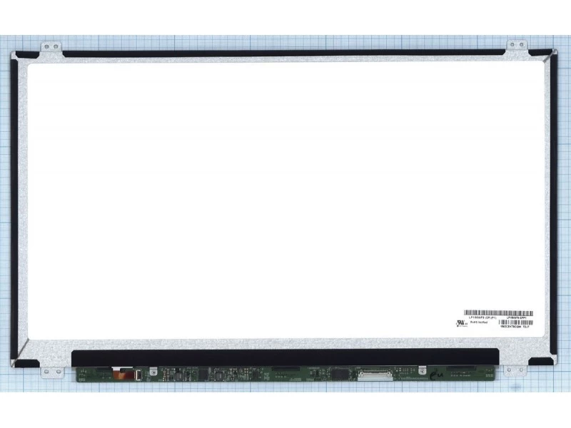 Матрица, экран, дисплей для ноутбука 15.6" LP156WF6(SP)(F1), LP156WF6 (SP)(F1), LP156WF6-SPF1 1920x1080 (Full HD), IPS, 30pin eDP, Slim, Матовая