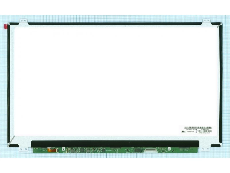 Матрица, экран, дисплей для ноутбука 15.6" LP156WF6(SP)(K4), LP156WF6 (SP)(K4), LP156WF6-SPK4 1920x1080 (Full HD), IPS, 30pin eDP, Slim, Матовая